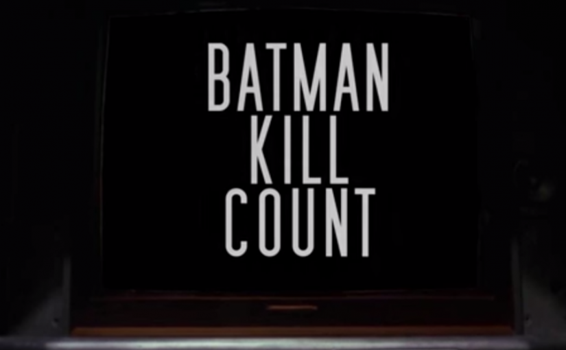 Resumen de las muertes en películas de Batman a manos de este