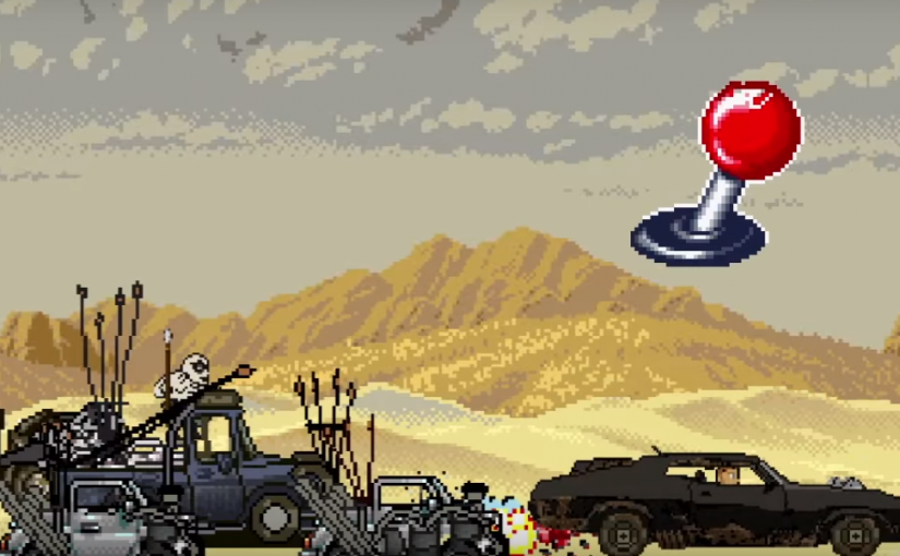 Mad Max: Fury Road versión juego de 8 bits