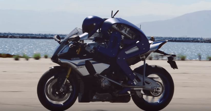 MotoBot, el robot motociclista de Yamaha