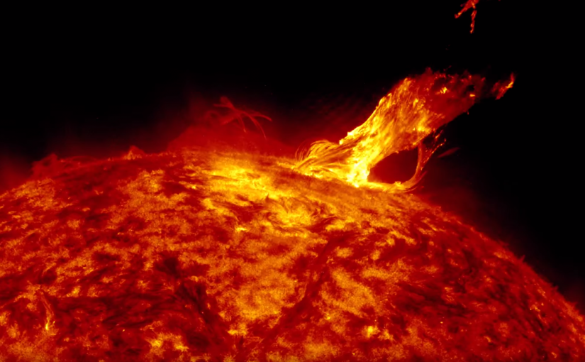 Arte termonuclear, nuestro sol capturado por el SDO de la NASA