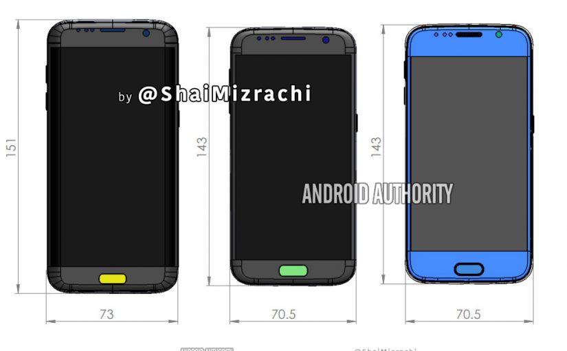 Filtrados posible diseños y características de los Galaxy S7 y S7 edge