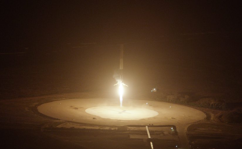 SpaceX y el exitoso lanzamiento y aterrizaje de su Falcon 9