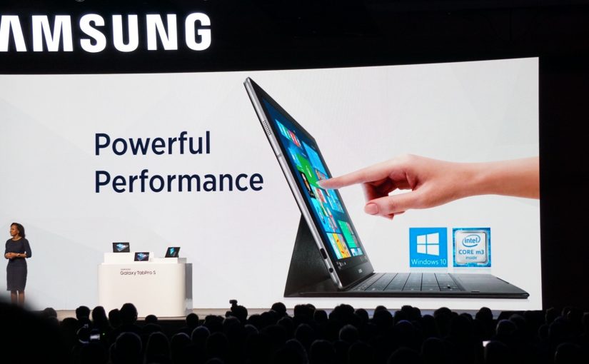 Galaxy TabPro S, nueva tablet de Samsung con Windows 10