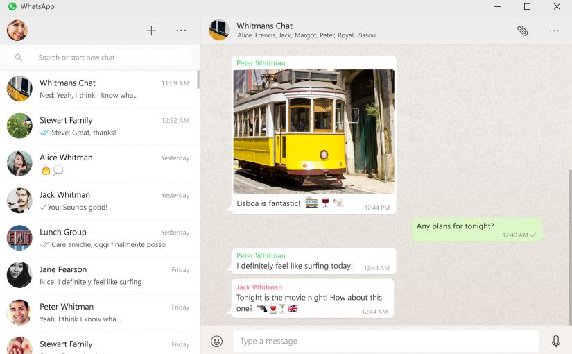 WhatsApp lanza su aplicación nativa para Windows y OS X