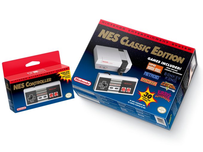 Nintendo lanzará una versión mini de su consola NES