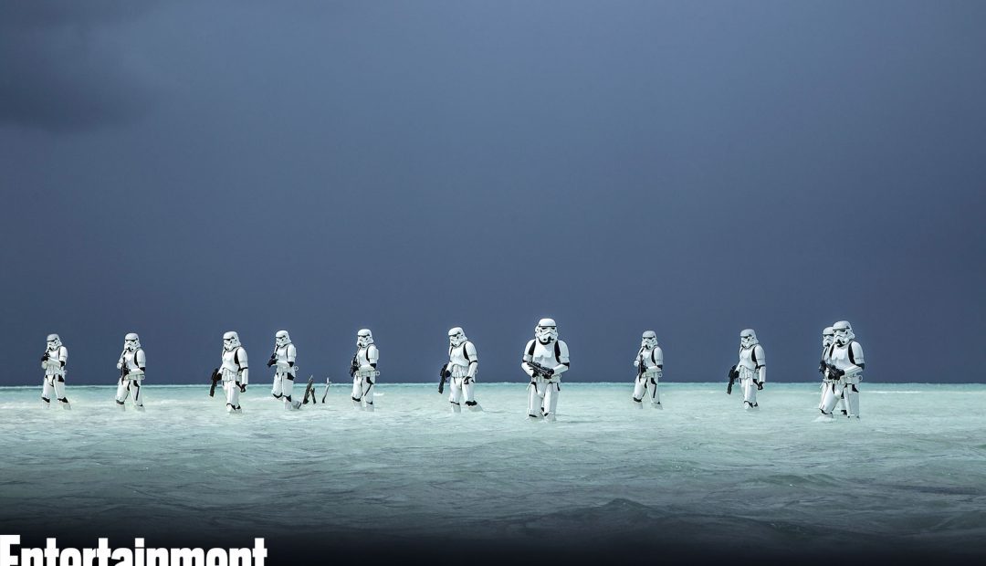 Stormtroopers en un día de playa