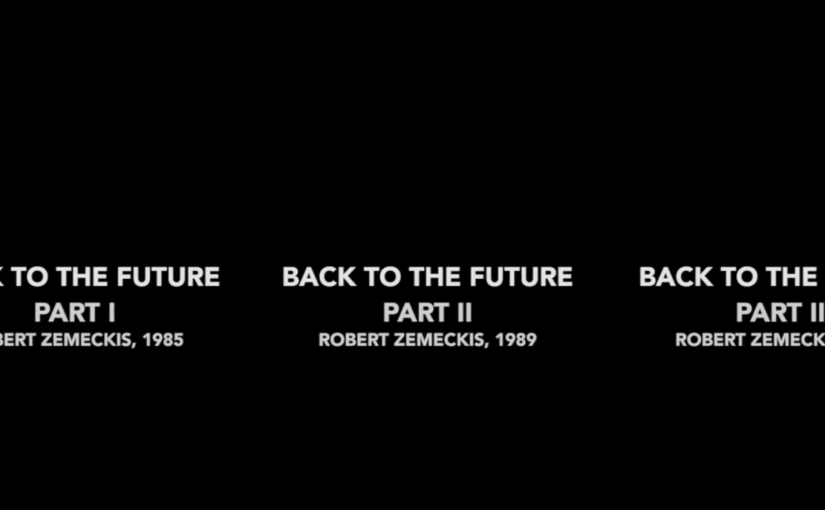 Volver al futuro, comparando escenas similares de las tres películas