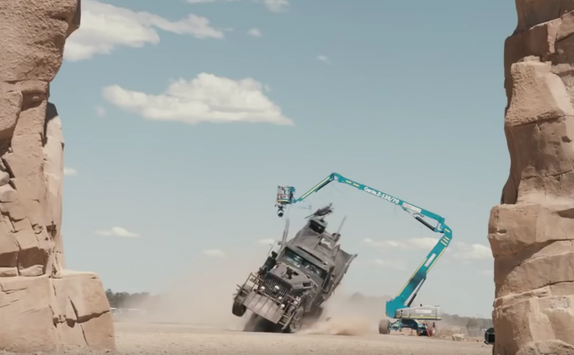 Mad Max: Fury Road sin efectos especiales