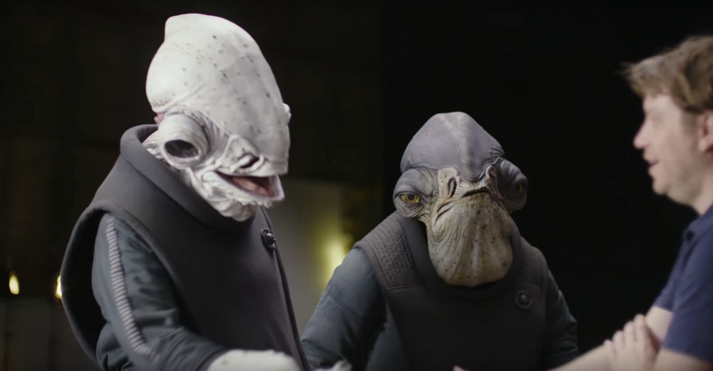 Rogue One: A Star Wars Story, creando las criaturas