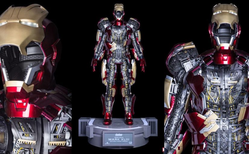 Traje de Iron Man tamaño real para coleccionar