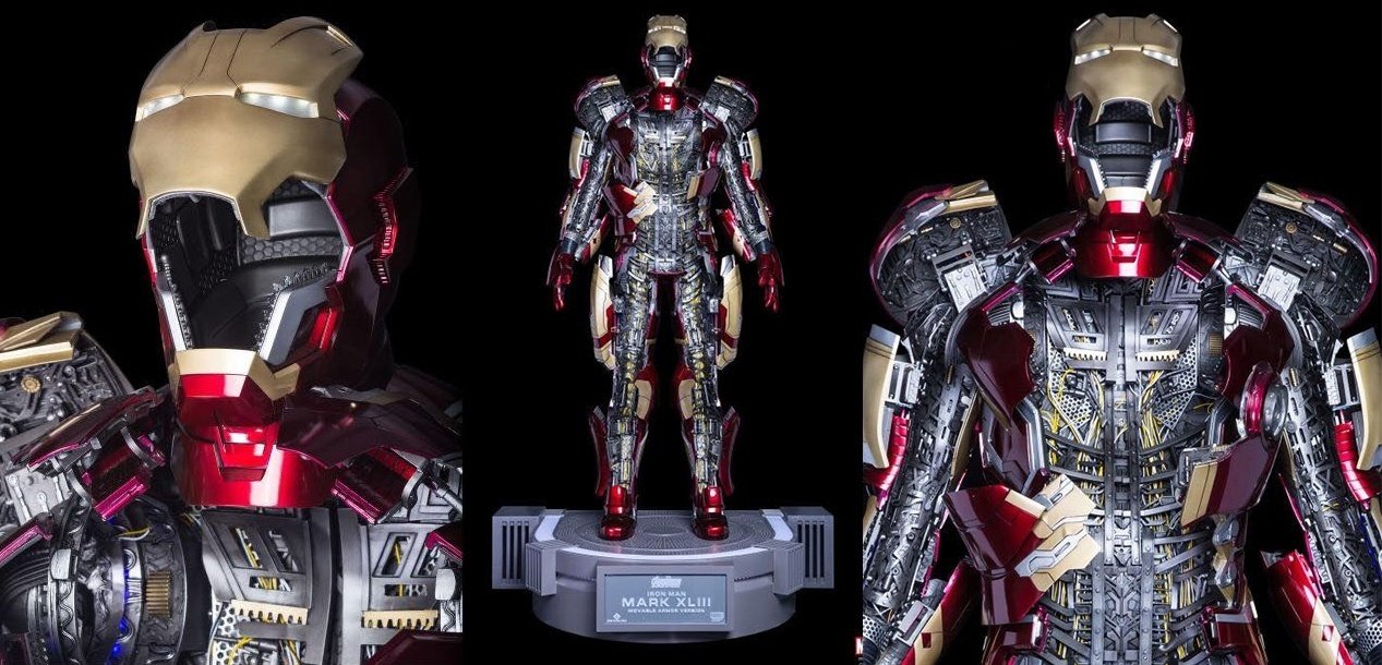 Traje de Iron Man tamaño real para coleccionar - Un Poco Geek