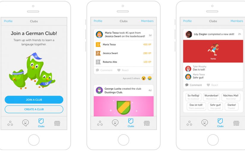 Duolingo añade clubes de idiomas a su plataforma
