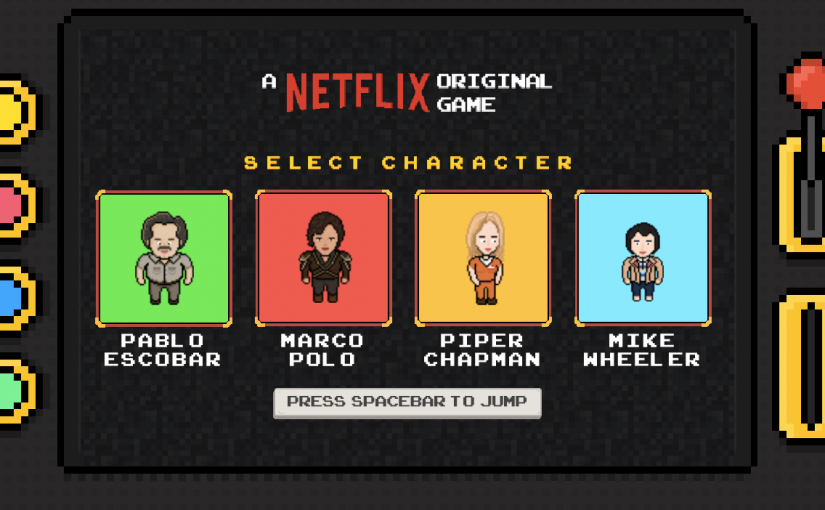 Netflix, juegos en 8 bits