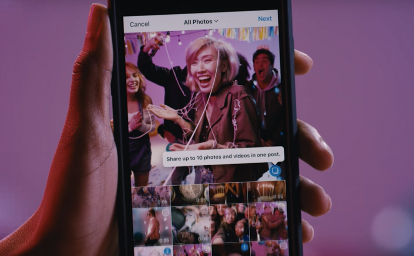 Instagram ya permite publicar álbumes de fotos