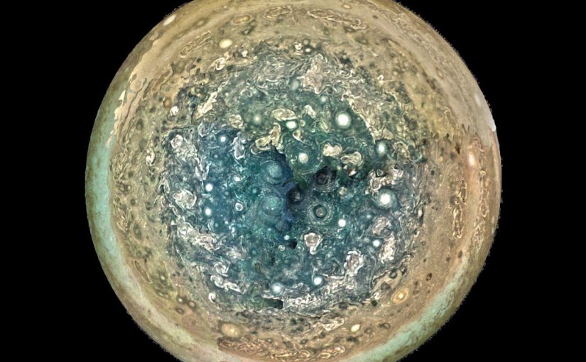 Jupiter, fotografía de Juno