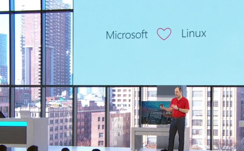 Microsoft loves linux