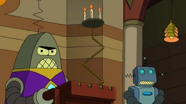 Robot sacerdote futurama