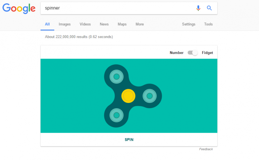 Google tiene su propio fidget spinner virtual