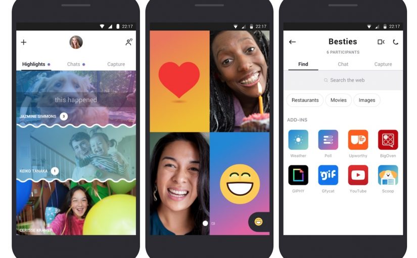 Skype copia a snapchat