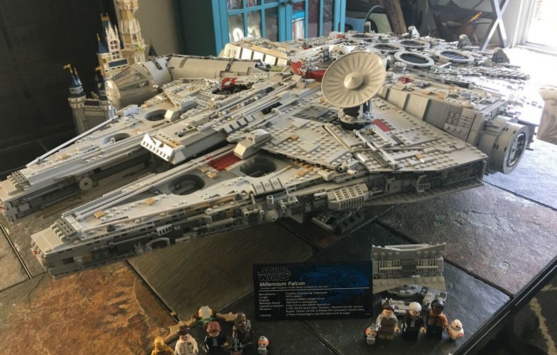 Halcon milenario lego 7500 piezas shop