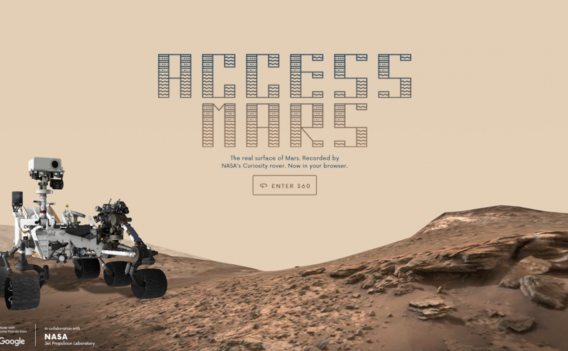 Explora Marte desde tu navegador web con Access Mars, un experimento WebVR