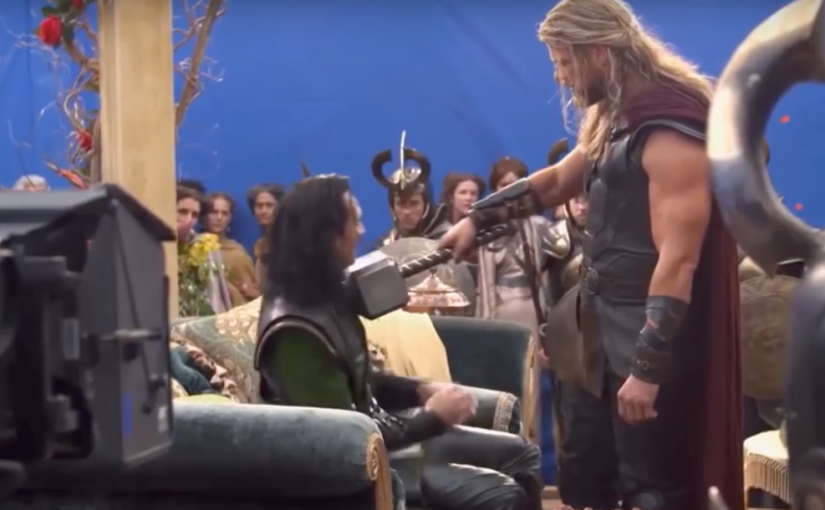 Thor Ragnarok, detrás de escena y bloopers