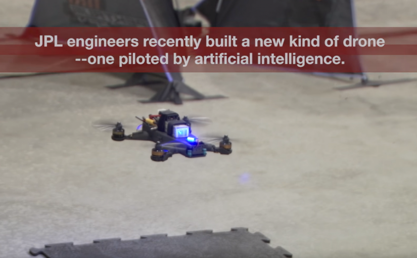 Carreras de drones: inteligencia artificial vs. Humanos