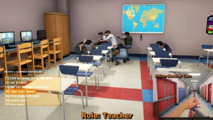 Ejército de Estados Unidos desarrolla un juego para preparar a docentes ante eventuales tiroteos en las escuelas