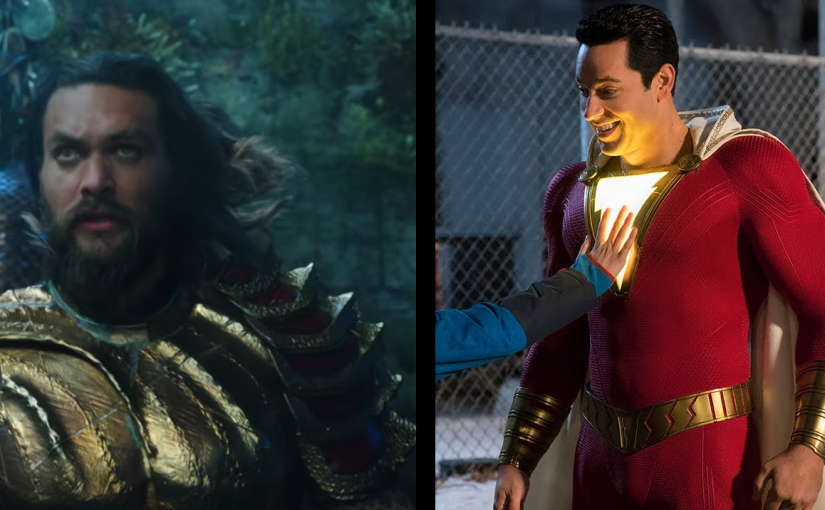 Primeros trailers para Aquaman y Shazam