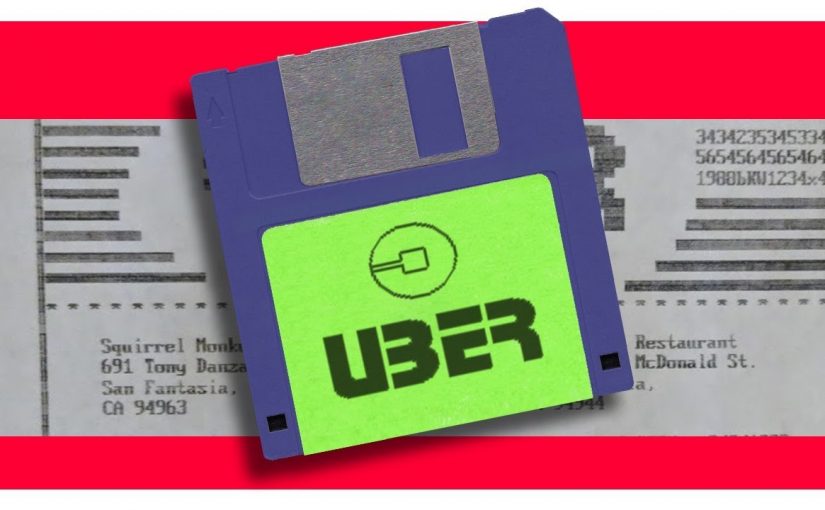 Así sería Uber en los 80’s