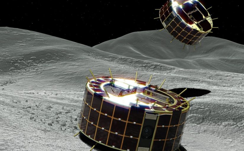 Japón aterriza dos exploradores sobre un asteroide para estudiarlo