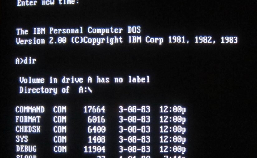 Microsoft libera en un repositorio de GitHub el código fuende de MS-DOS