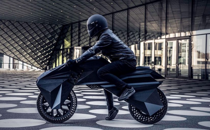 La motocicleta eléctrica fabricada con impresión 3D